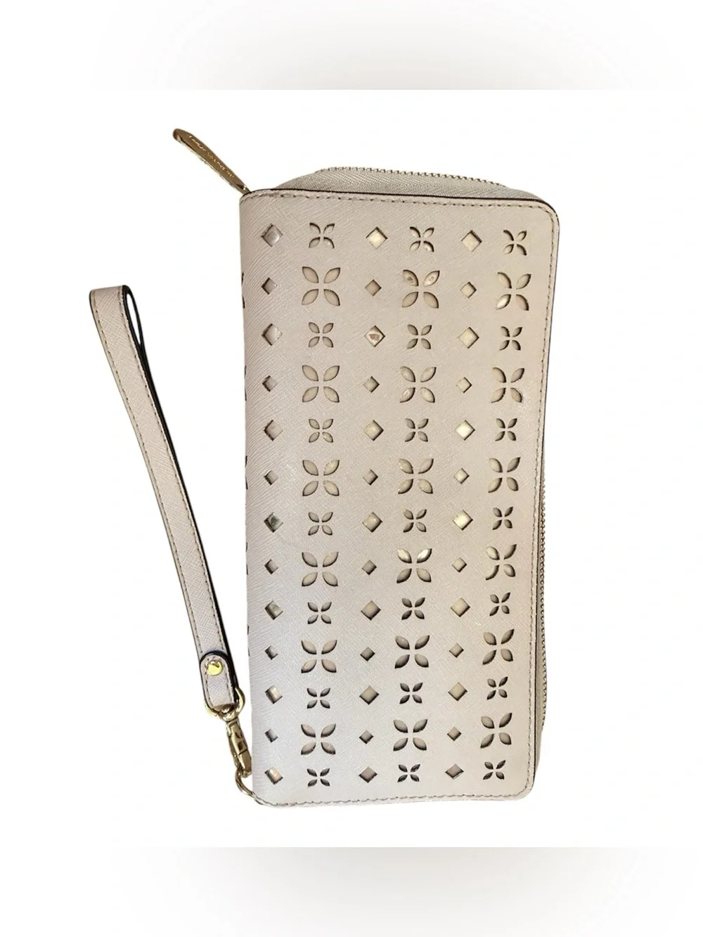 Michael Kors Jet Set Travel Perforated Continental Wallet